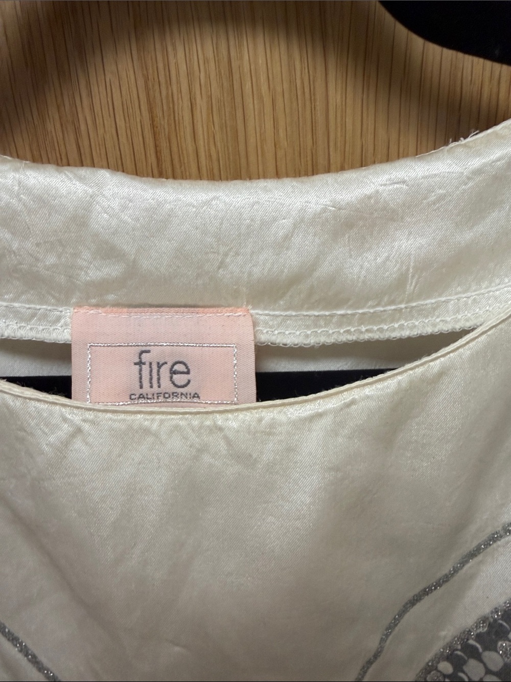 Vintage Fire California Brand Cream Butterfly Graphic Pullover - Picture 7 of 12
